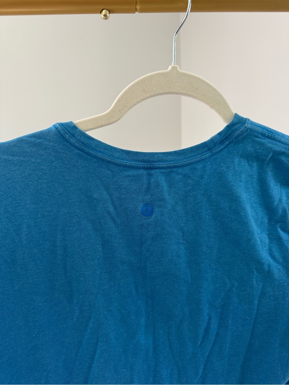 lululemon athletica Teal Blue Lightweight Crew Tee